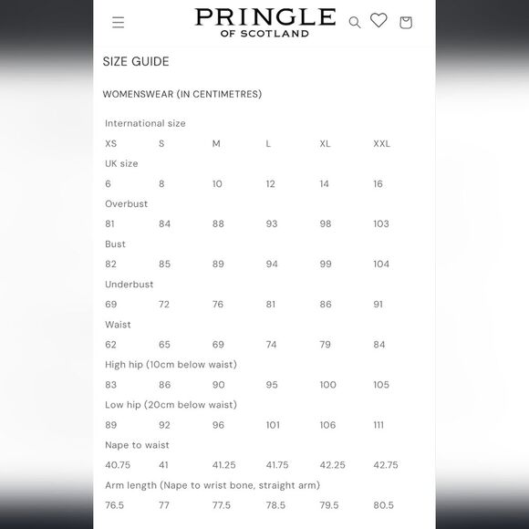 Pringle of Scotland Vintage Women Sweater Tunic Pure Wool Knit Hook & Eye Large - Picture 13 of 13